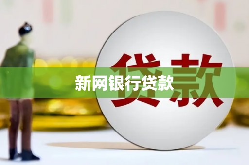 南庄新网银行贷款