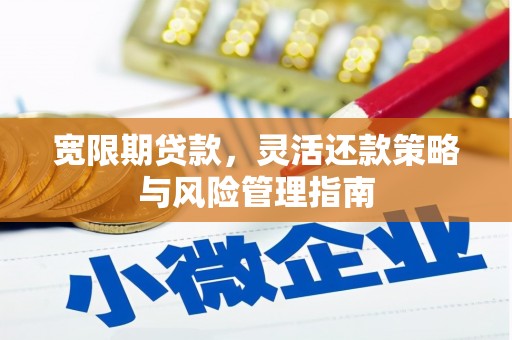 南庄宽限期贷款，灵活还款策略与风险管理指南