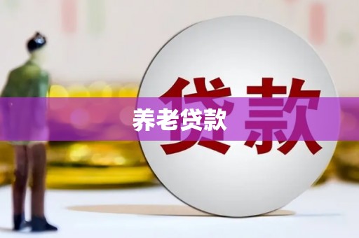 南庄养老贷款