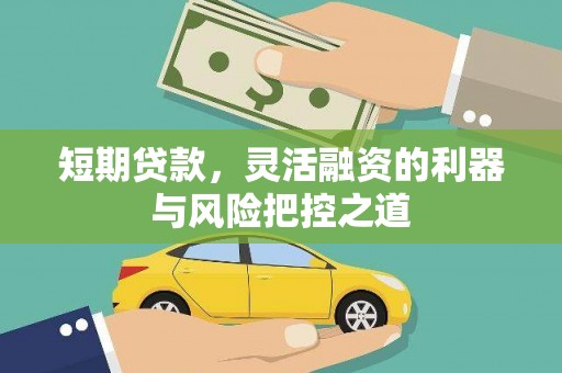 南庄短期贷款，灵活融资的利器与风险把控之道