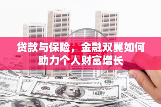 南庄贷款与保险，金融双翼如何助力个人财富增长
