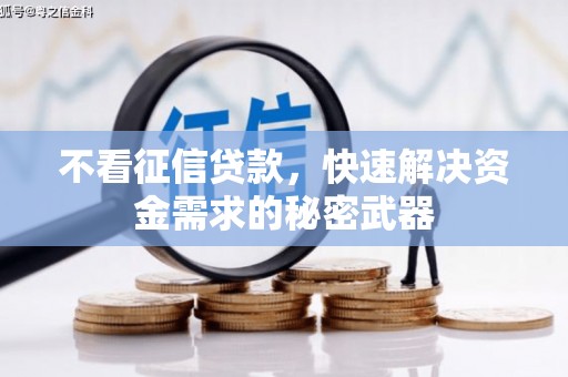 南庄不看征信贷款，快速解决资金需求的秘密武器