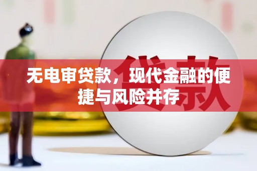 南庄无电审贷款，现代金融的便捷与风险并存