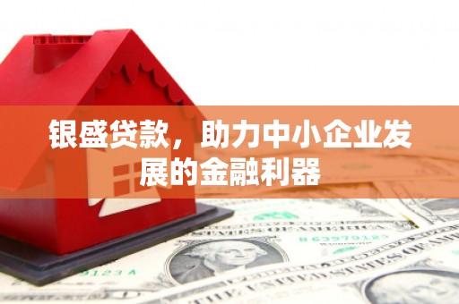 南庄银盛贷款，助力中小企业发展的金融利器