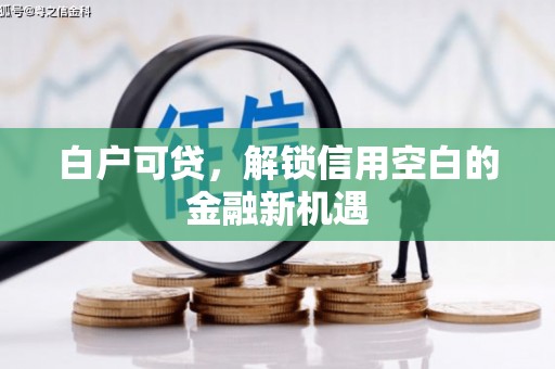 南庄白户可贷，解锁信用空白的金融新机遇