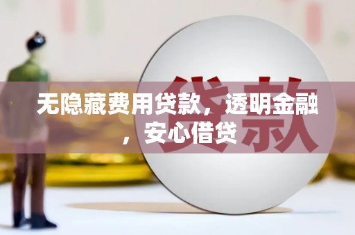 南庄无隐藏费用贷款，透明金融，安心借贷