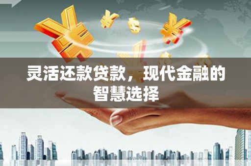 南庄灵活还款贷款，现代金融的智慧选择