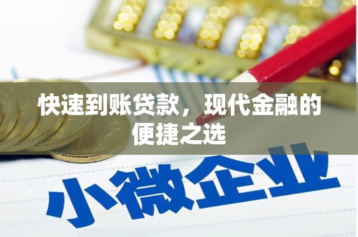 南庄快速到账贷款，现代金融的便捷之选