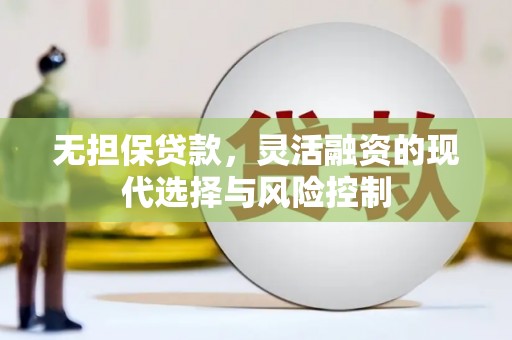 南庄无担保贷款，灵活融资的现代选择与风险控制