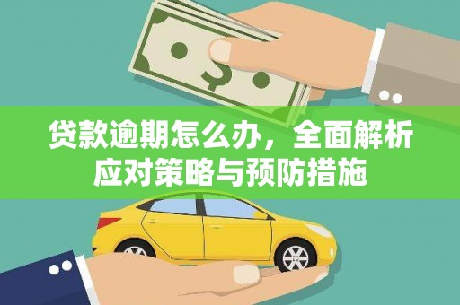 南庄贷款逾期怎么办，全面解析应对策略与预防措施