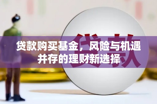 南庄贷款购买基金，风险与机遇并存的理财新选择