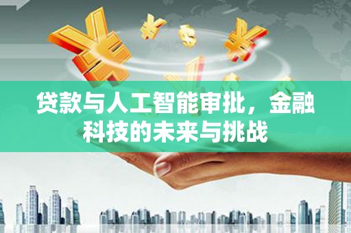 南庄贷款与人工智能审批，金融科技的未来与挑战