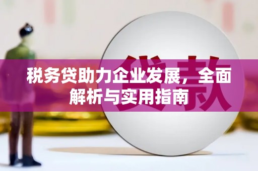 南庄税务贷助力企业发展，全面解析与实用指南