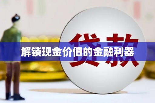 南庄解锁现金价值的金融利器